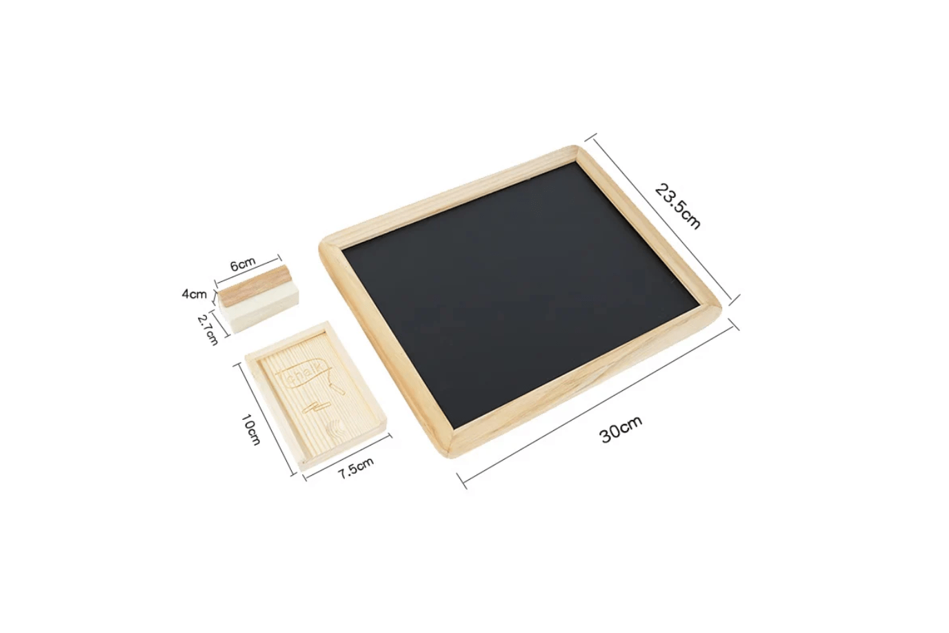 Adena Montessori Blackboard with Chalk