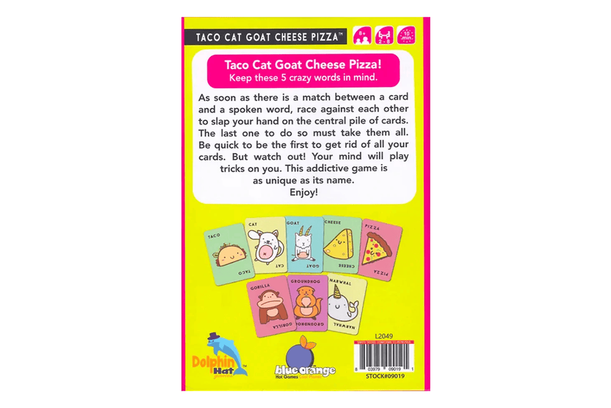 Outset Media Taco Cat Goat Cheese Pizza