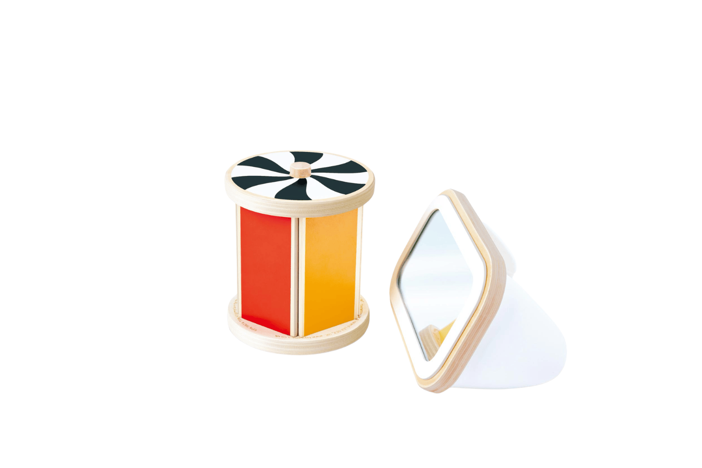 Playwell Hape Spinning Drum with Mirror