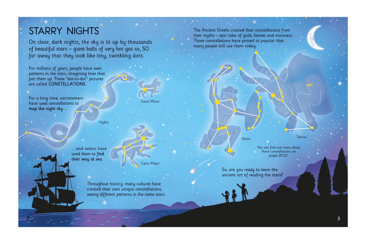 Harper Collins Book Usborne Stargazing Book