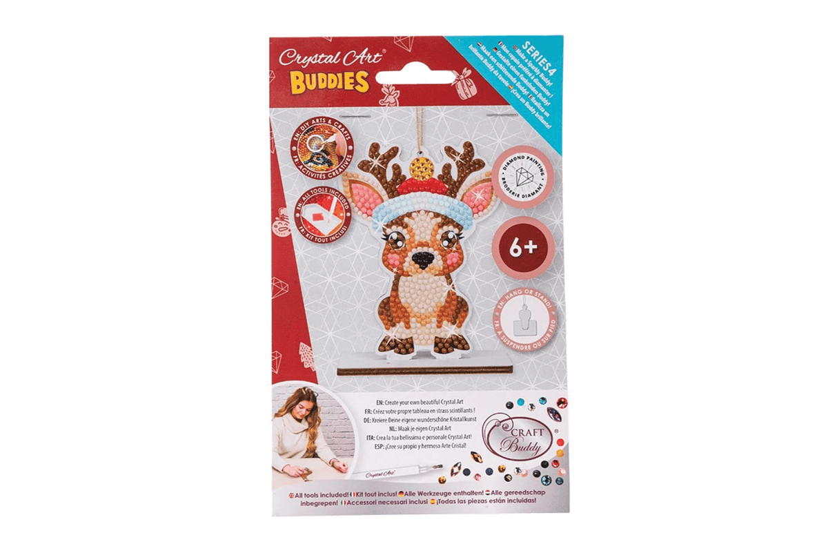 Outset Media Crystal Art Buddies: Christmas Ornaments