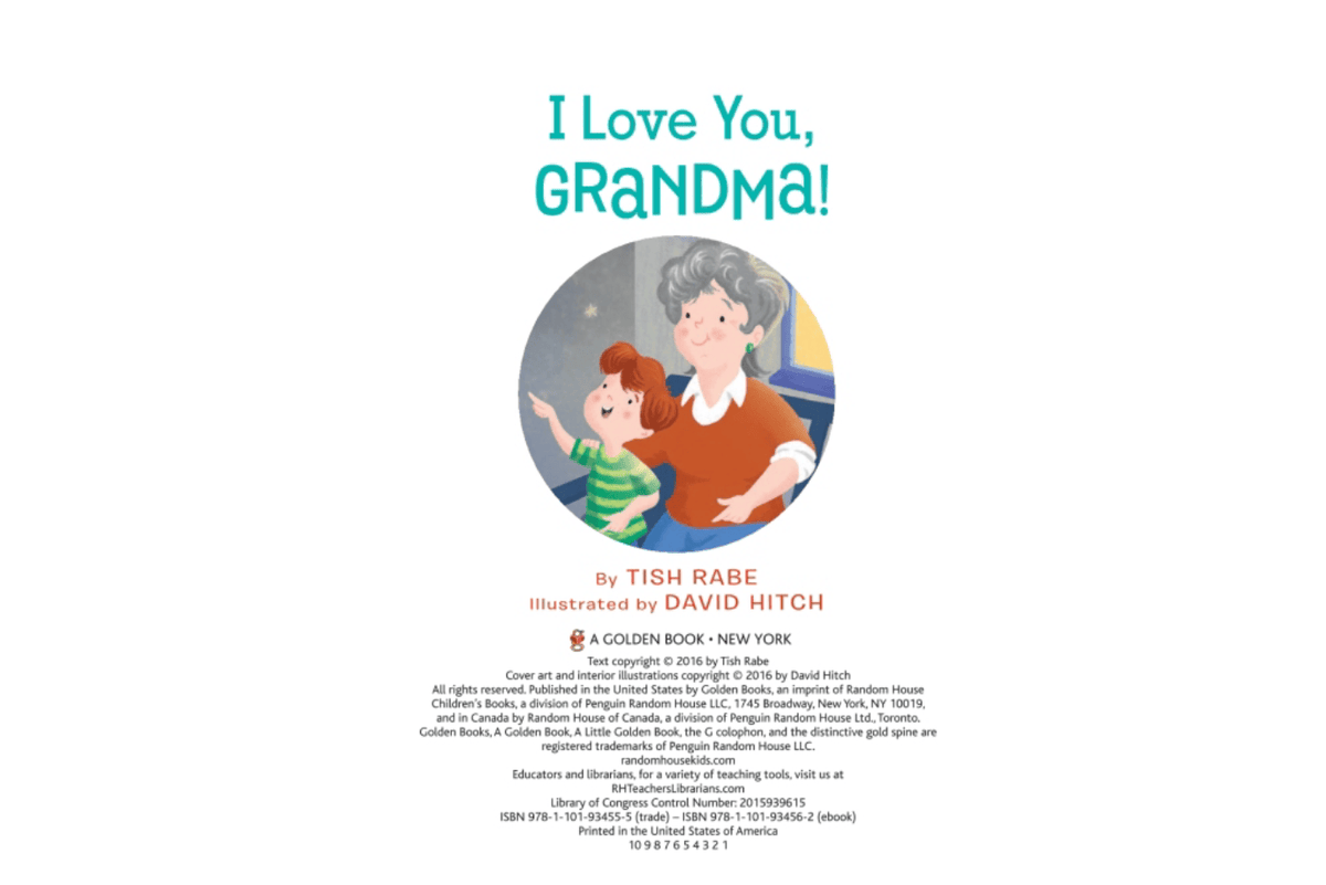 Penguin Random House I Love You, Grandma! [Hardcover]