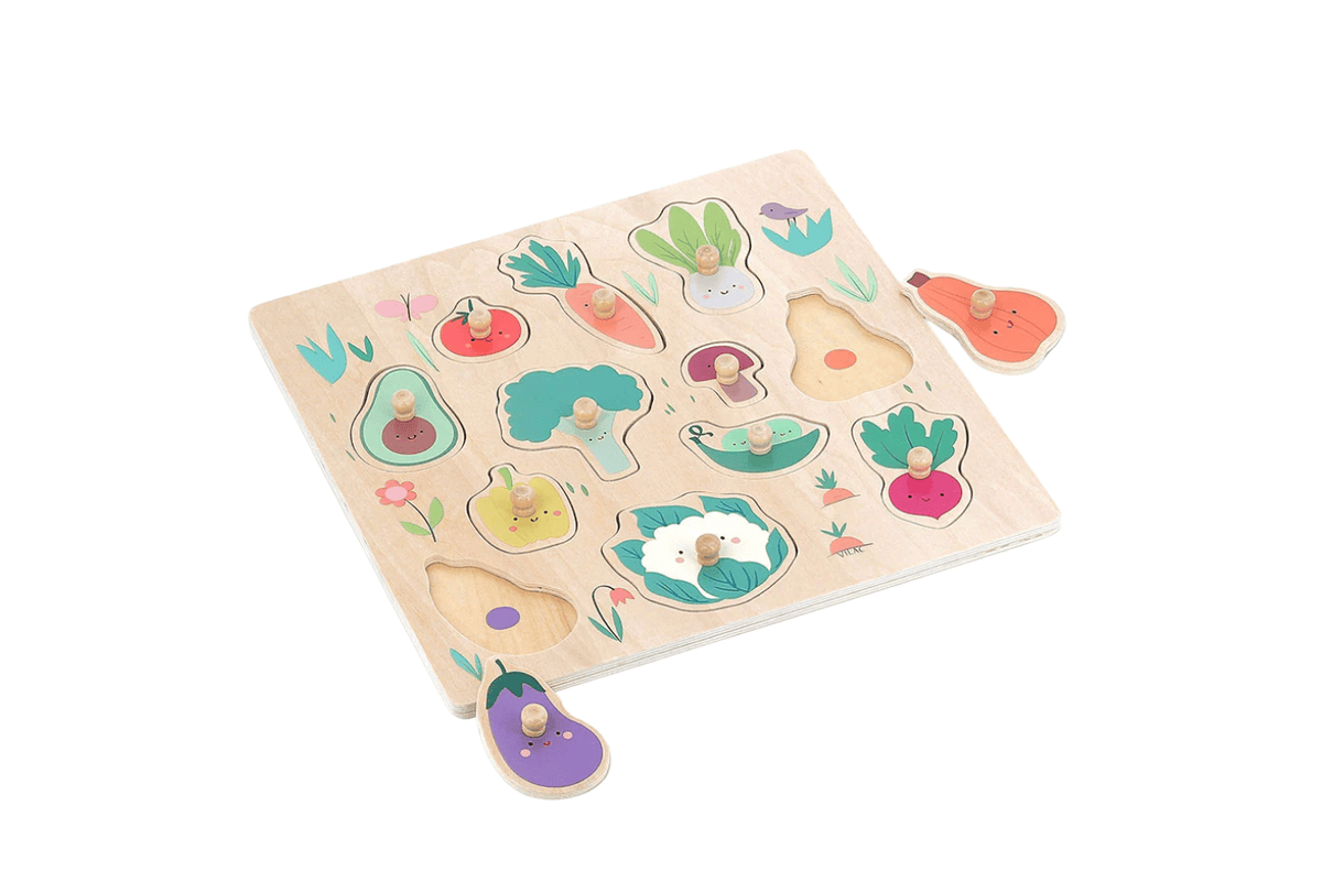 Fire The Imagination Fresh Produce Peg Puzzle