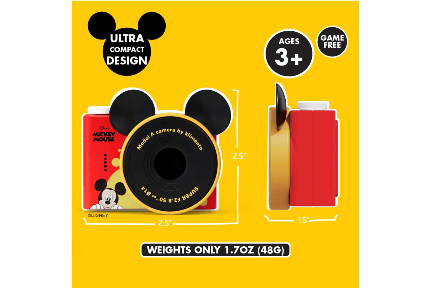 kiimento Kiimento Disney Model A Cameras [2 Models]