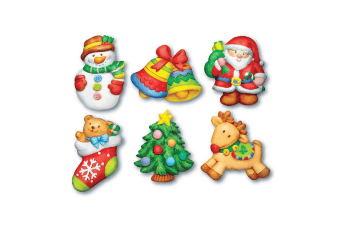 Mould & Paint Christmas Craft Kit