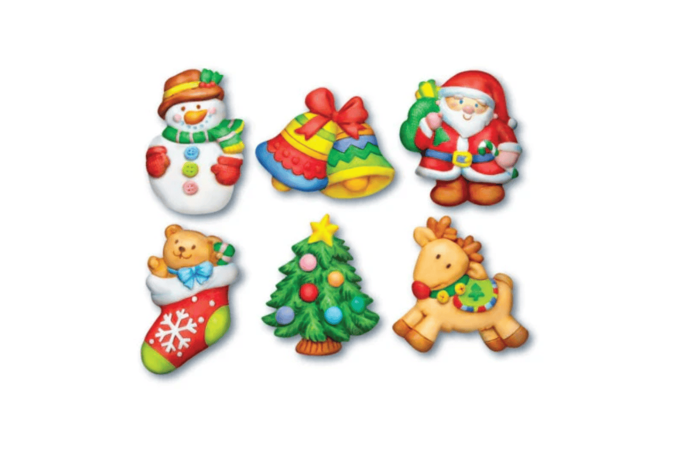 Mould & Paint Christmas Craft Kit