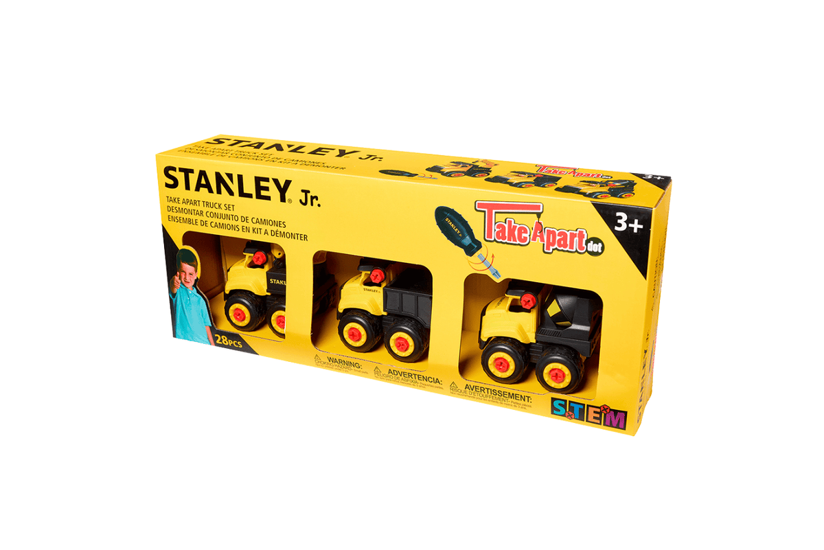 K.I.D. Toys Inc. Stanley Junior: Take Apart Truck Set