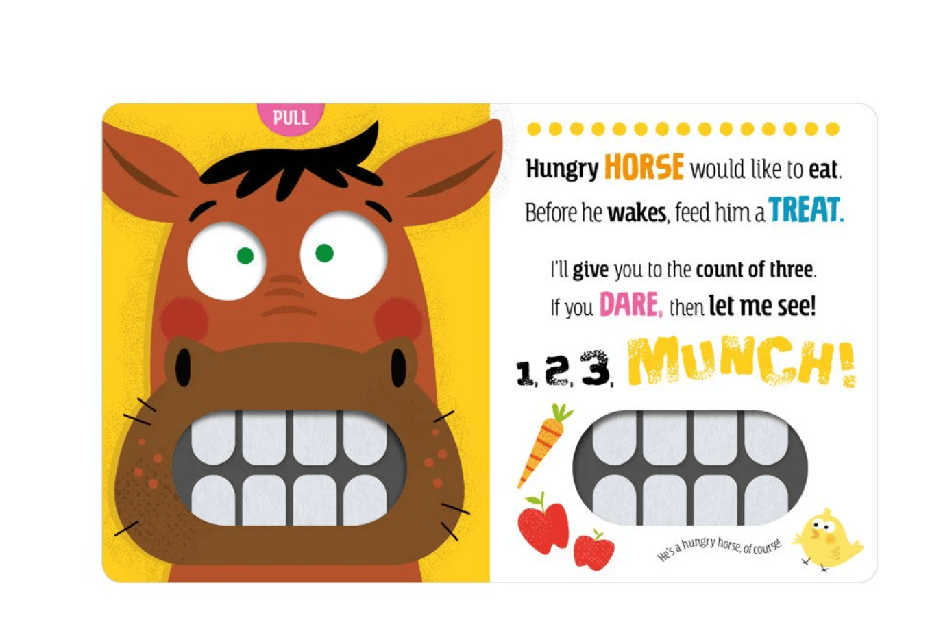 Fire the imagination Munch! Interactive Board Book