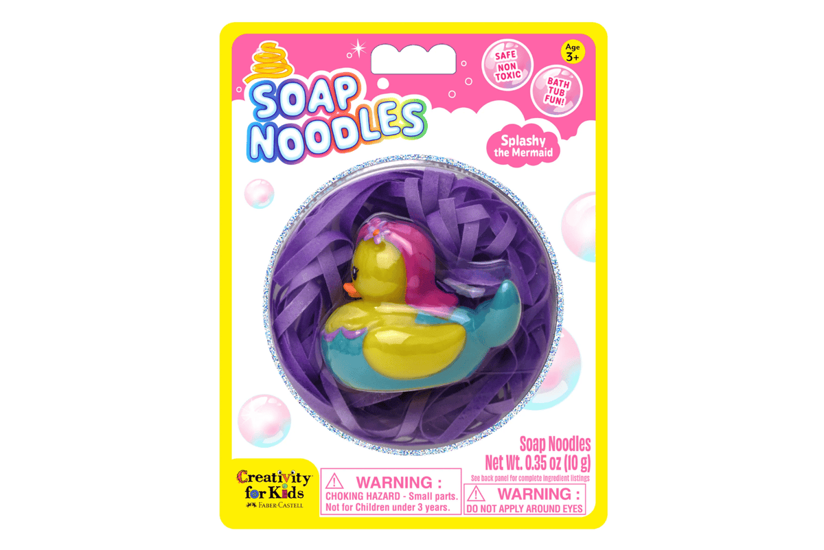 Faber-Castell Mermaid Soap Noodles & Bath Toy