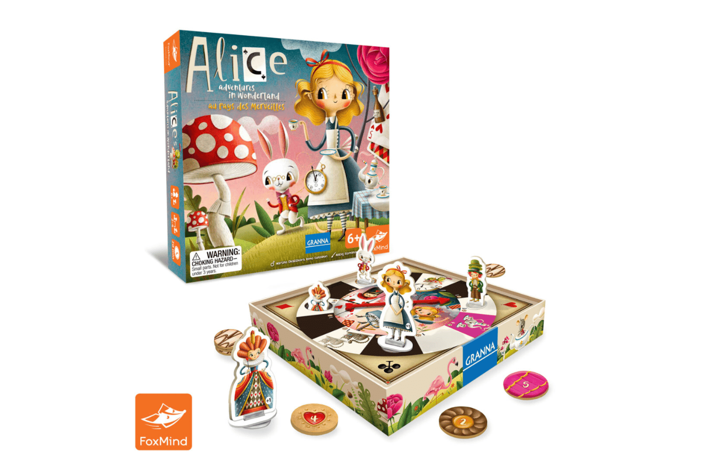 FoxMind Alice's Adventures in Wonderland [Ages 6+]