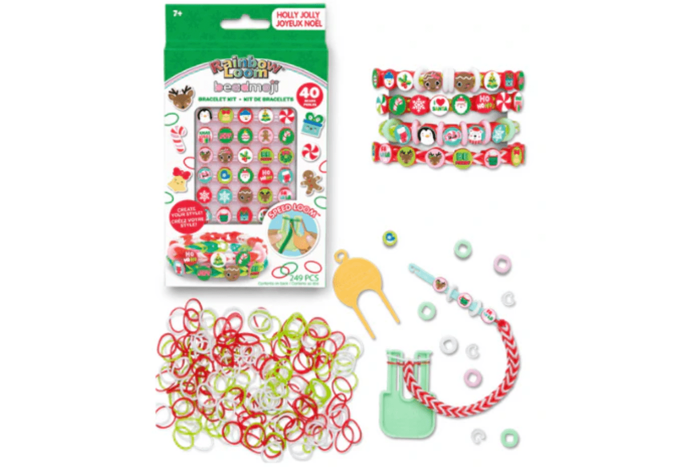 Rainbow Loom Holly Jolly Beadmoji Kit