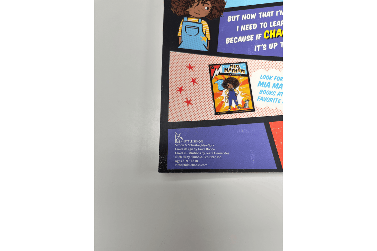 Simon and Schuster Mia Mayhem Learns to Fly!: Book #2 of Mia Mayhem - Damaged Book - FINAL SALE