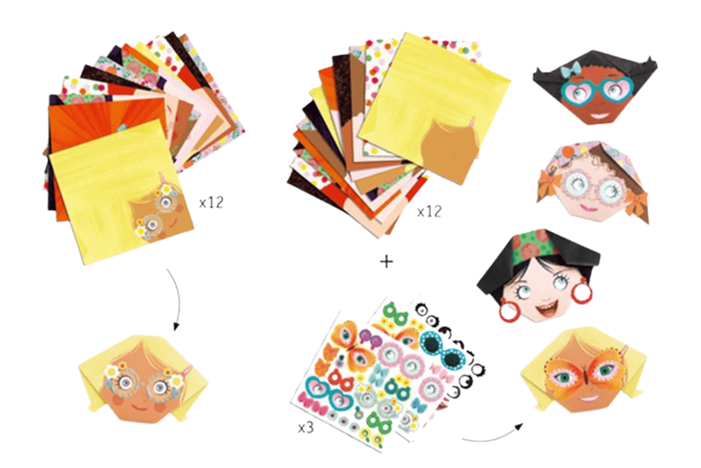 Ilo Djeco Origami Kits