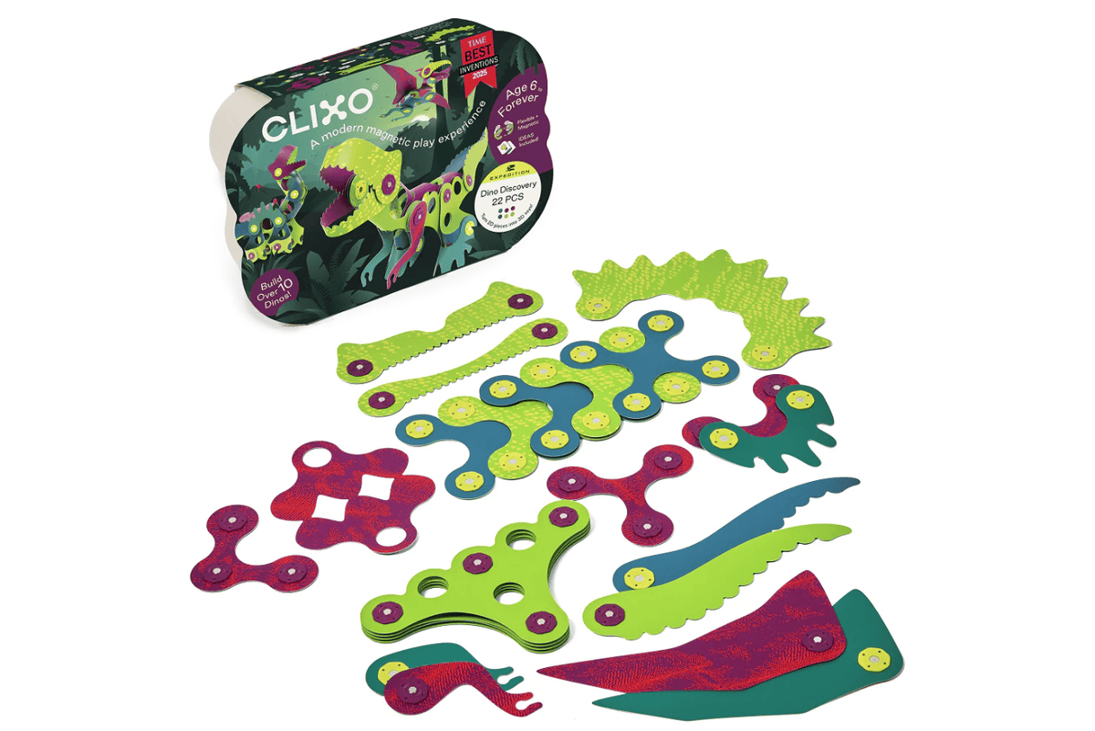 Playwell Clixio Dino Discovery Pack (22pcs)