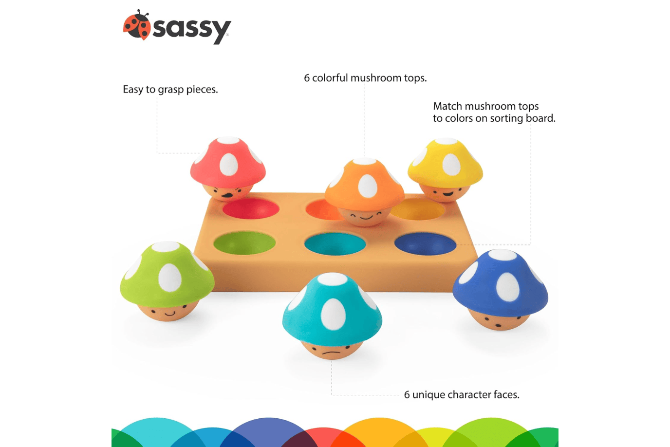 Kidcentral Matching Mushrooms Activity