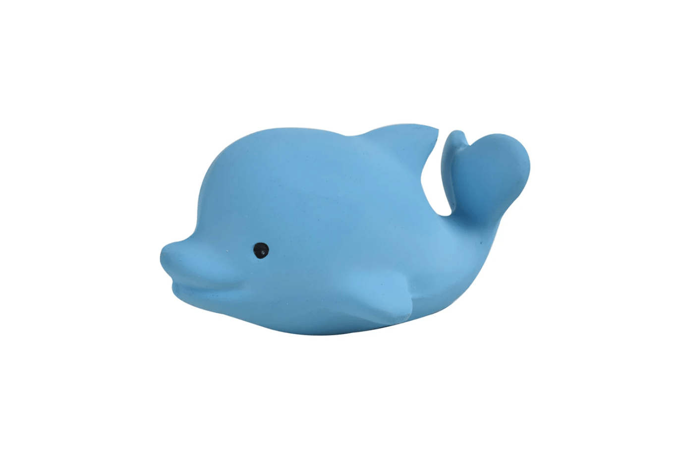 Tikiri Toys USA, Dolphin Organic Natural Rubber Rattle, Teether & Bath Toy