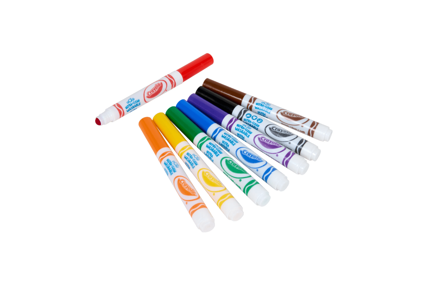 Crayola Toddler Markers with Gumball Tip (8 Pack)