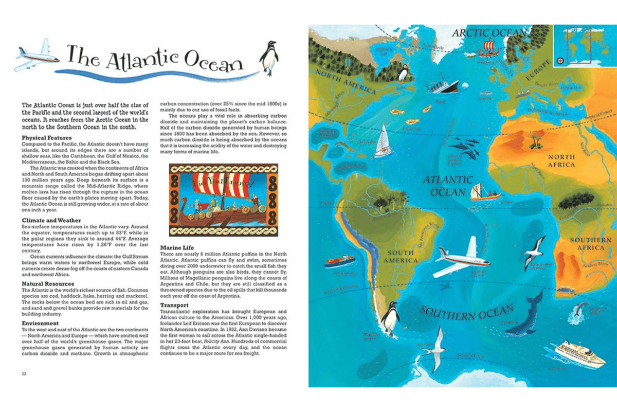 Barefoot Books Book World Atlas
