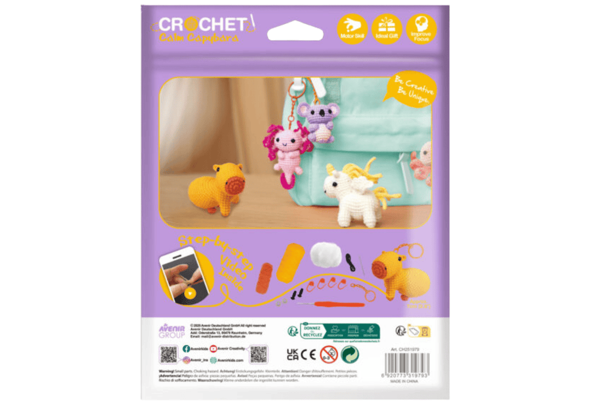Playwell Avenir Keychain Crochet Kits