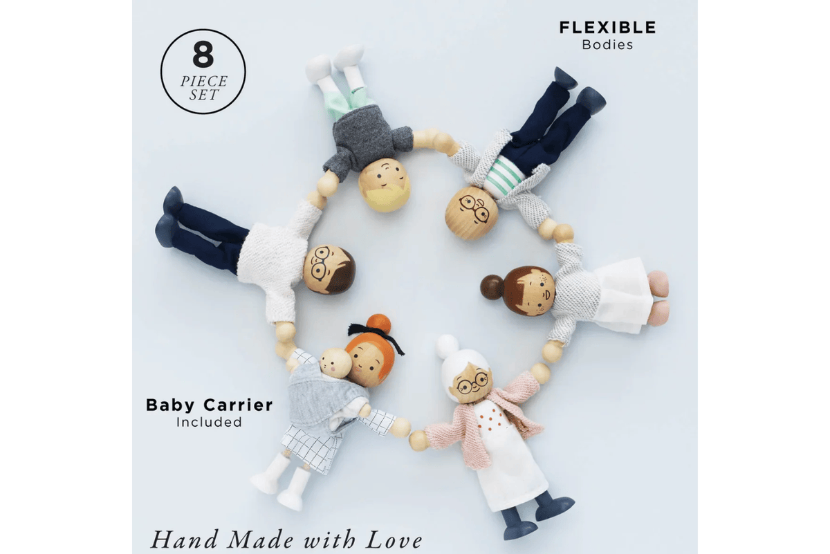 Fire the Imagination Le Toy Van Extended Doll Family