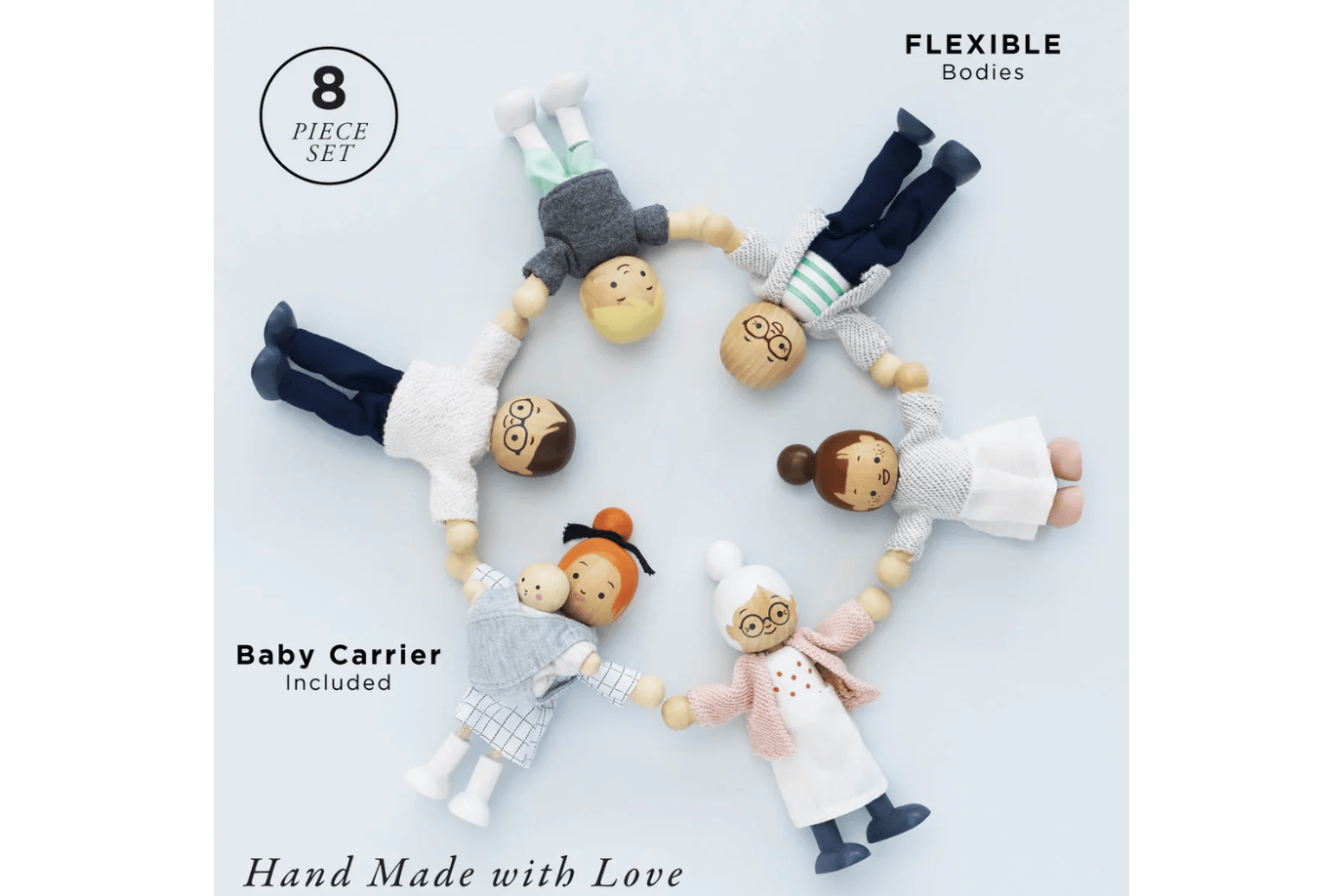 Fire the Imagination Le Toy Van Extended Doll Family