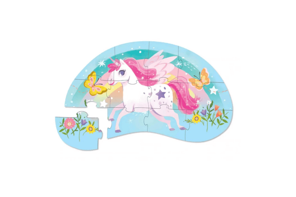 Crocodile Creek Crocodile Creek Mini Puzzle - Sweet Unicorn