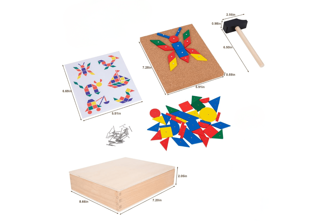 Adena Montessori Hammer and Nail Activity