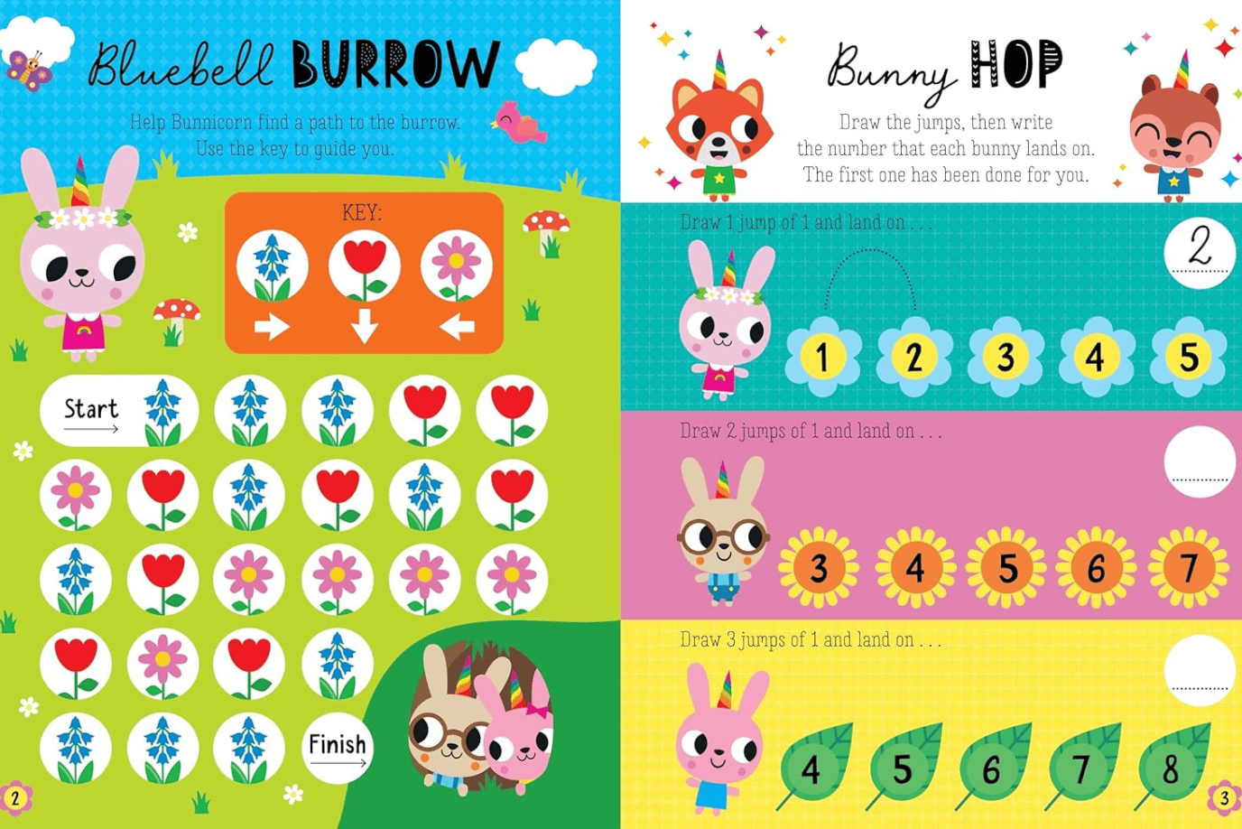 Fire the Imagination Bunnicorn and Friends Easter Activity Book