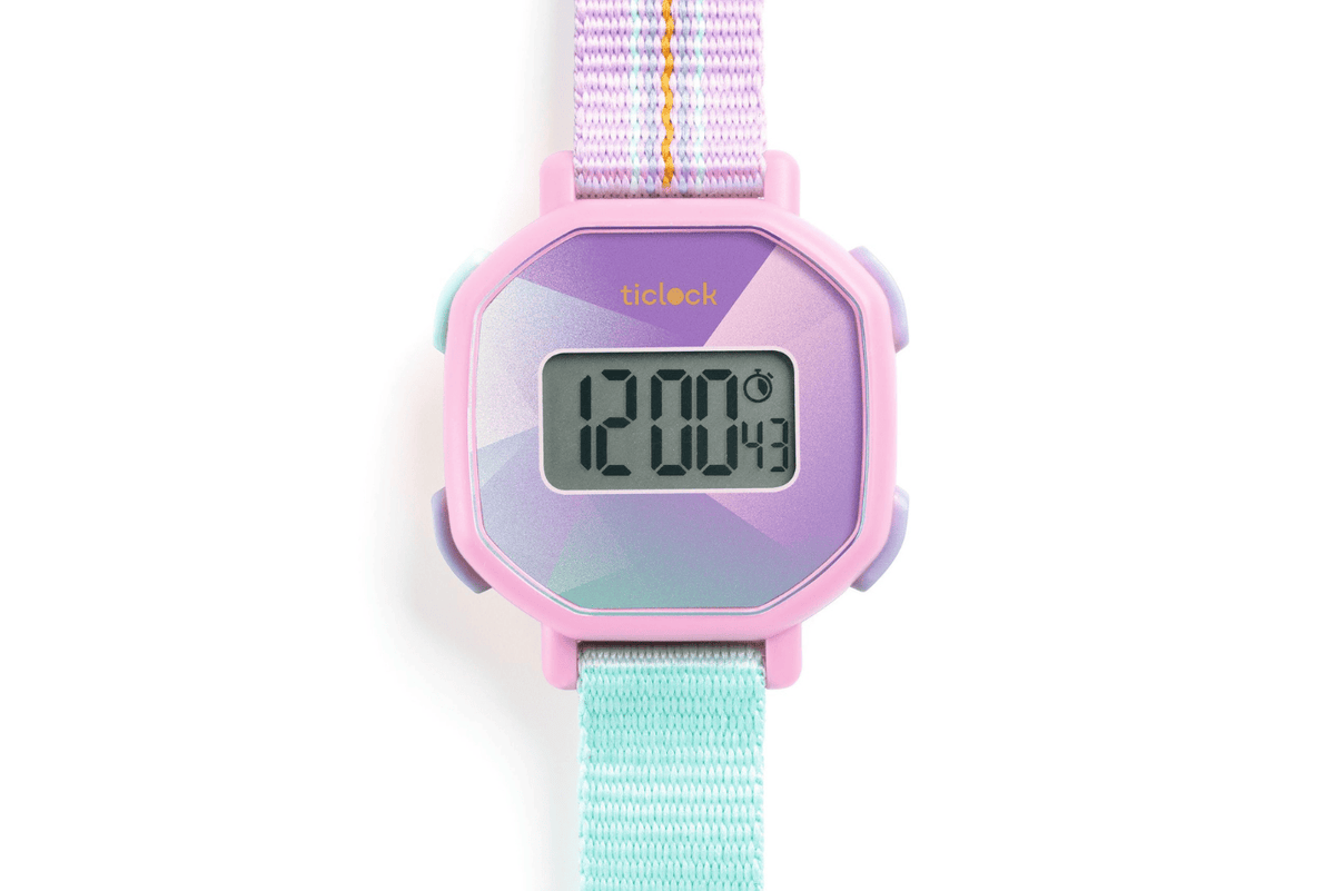 Ilo Purple Prisma Djeco Children’s Digital Watches (Multiple Styles Available)