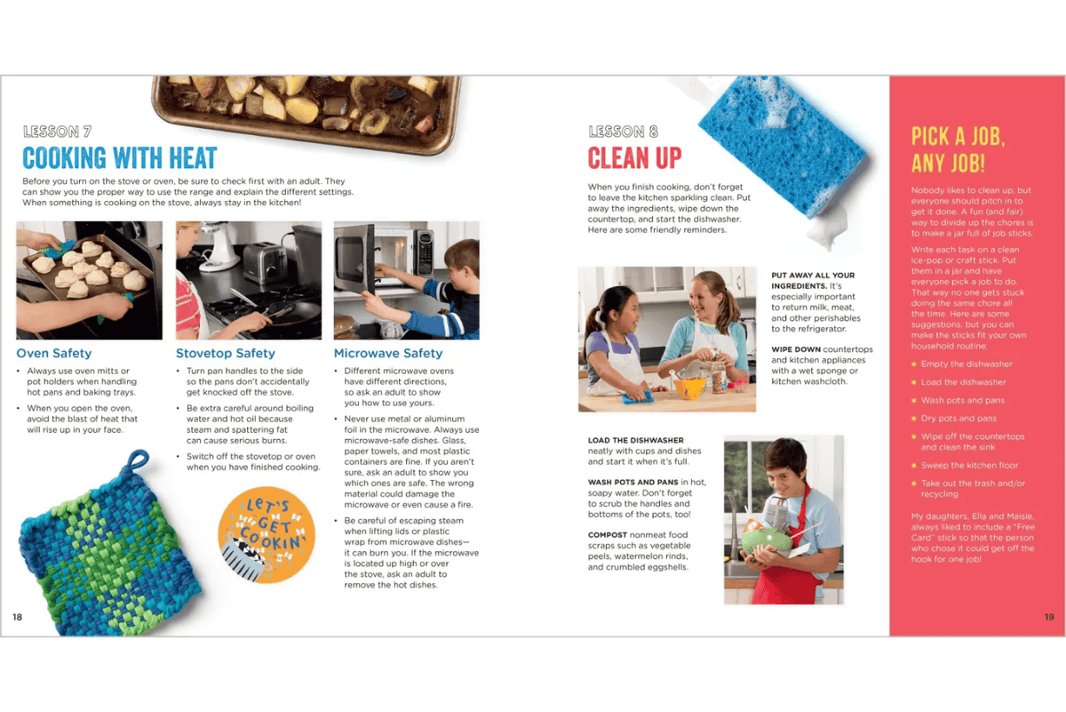 Raincoast Books Book Cooking Class: 73 Fun Recipes Kids Will Love to Make (and Eat!) – 10th Anniversary Edition by Deanna F. Cook