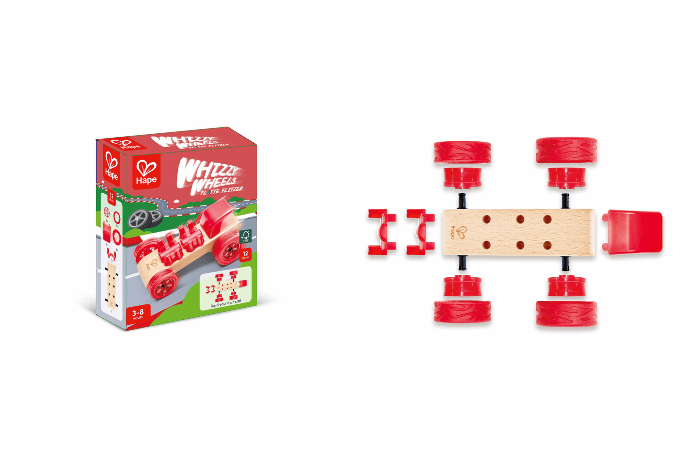 Hape Whizzy Wheels Car [1 Car]