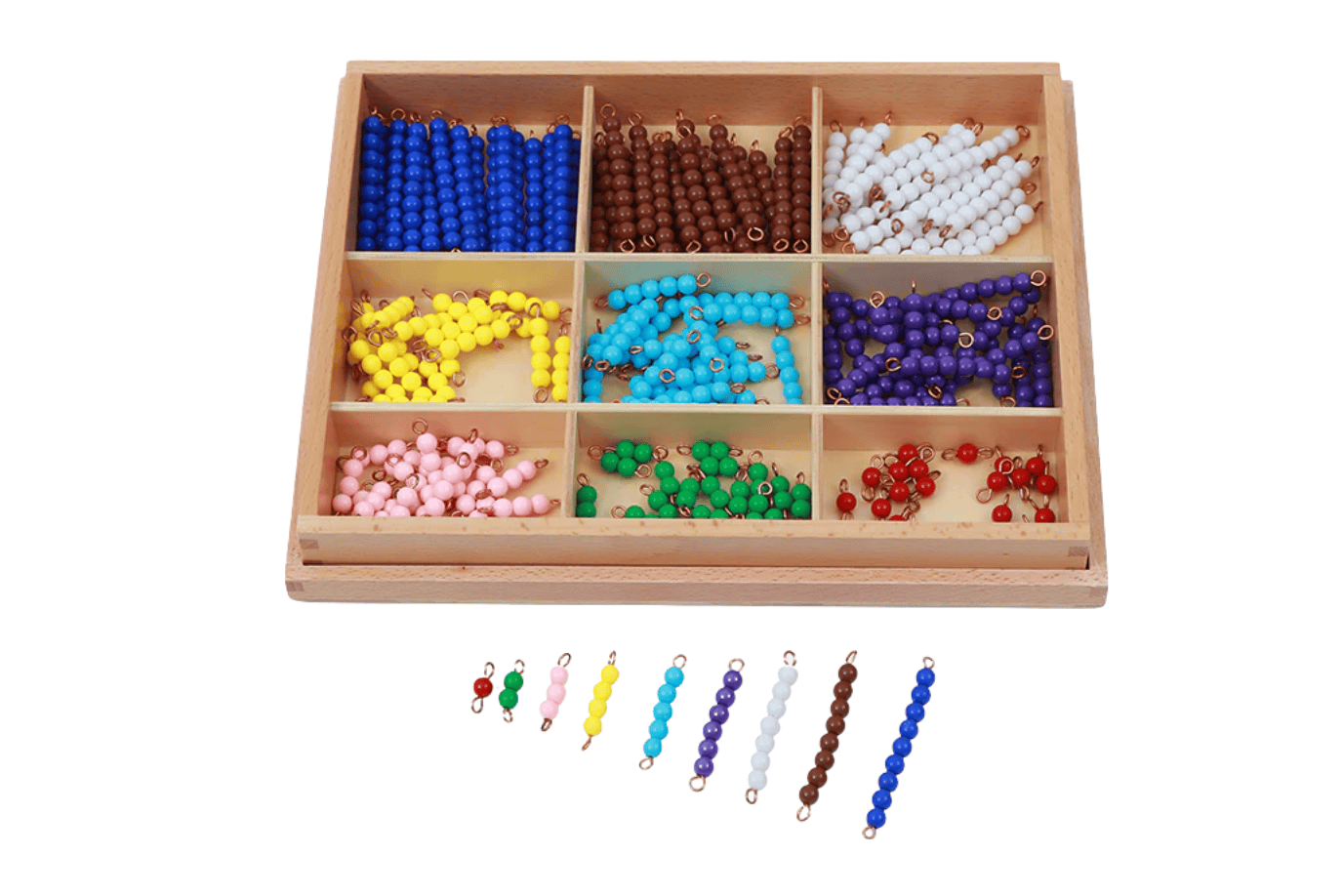 Adena Montessori Checker Board Beads Checker Board Materials