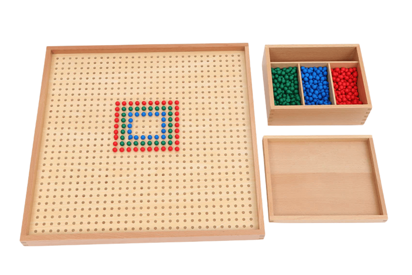 Adena Montessori Algebraic Square Root Peg Board & Patterns for Square Root