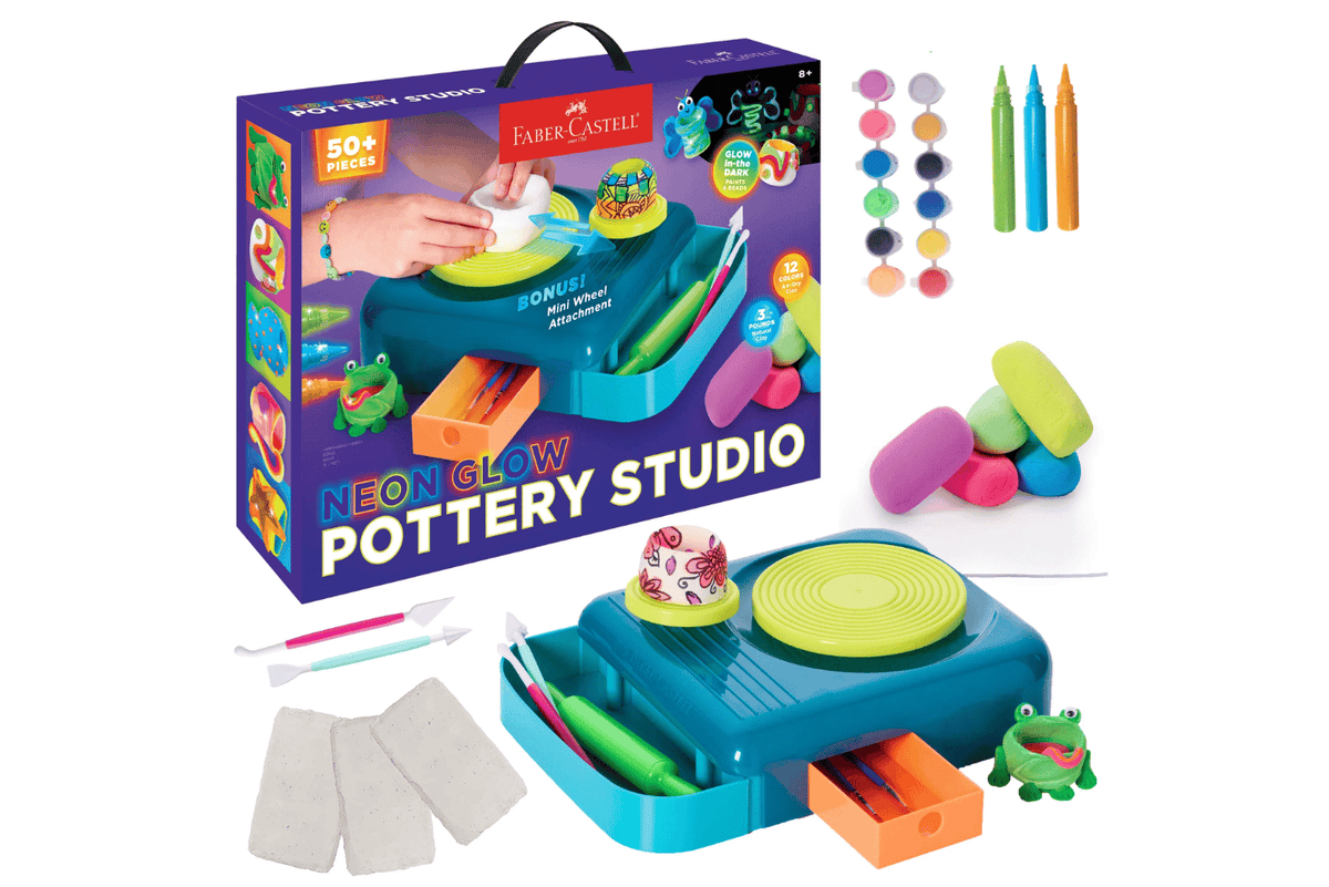 Faber Castell Neon Glow Pottery Studio