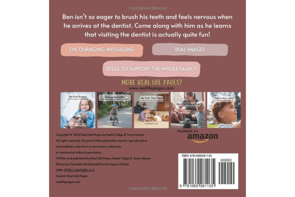 Real Life Pages Brave at the Dentist [Paperback]