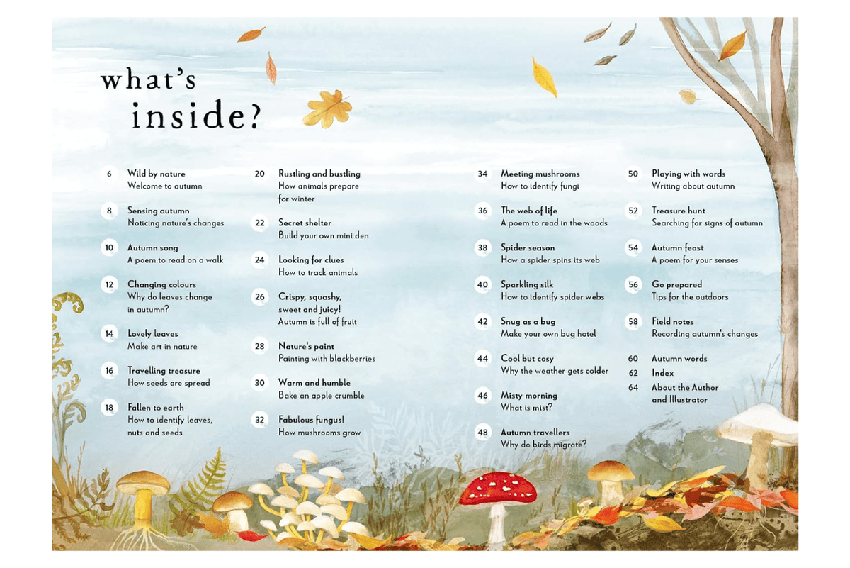 Penguin Random House A Field Guide to Autumn: Play and Learn in Nature by Gabby Dawnay [Hardcover]