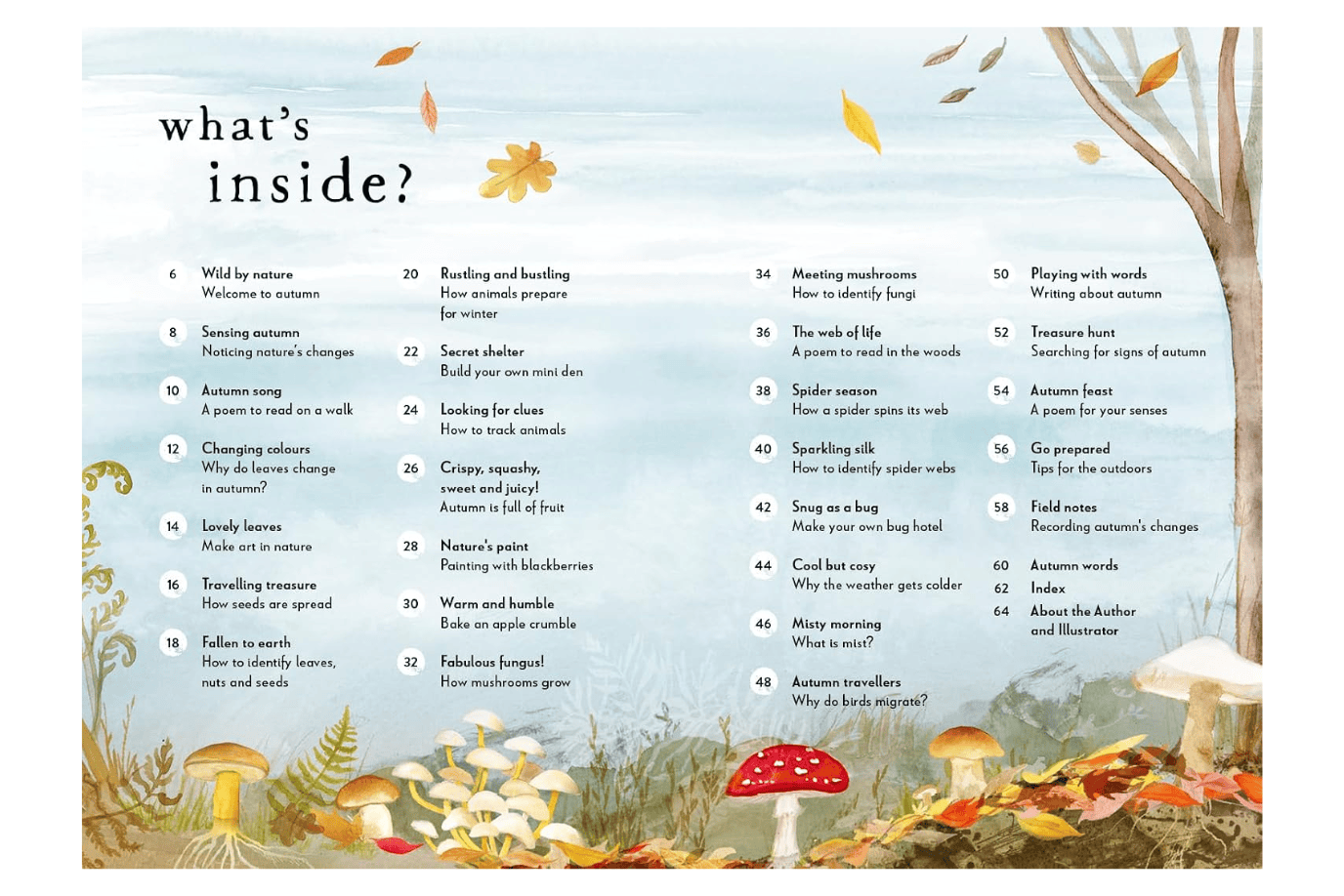 Penguin Random House A Field Guide to Autumn: Play and Learn in Nature by Gabby Dawnay [Hardcover]