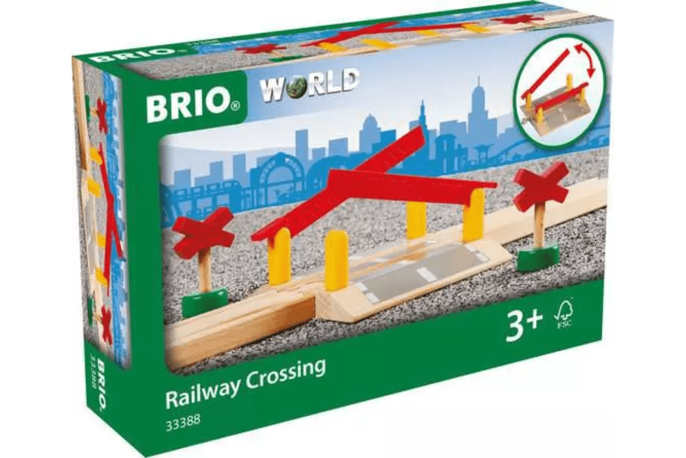 Brio Train Tracks Railway Crossing