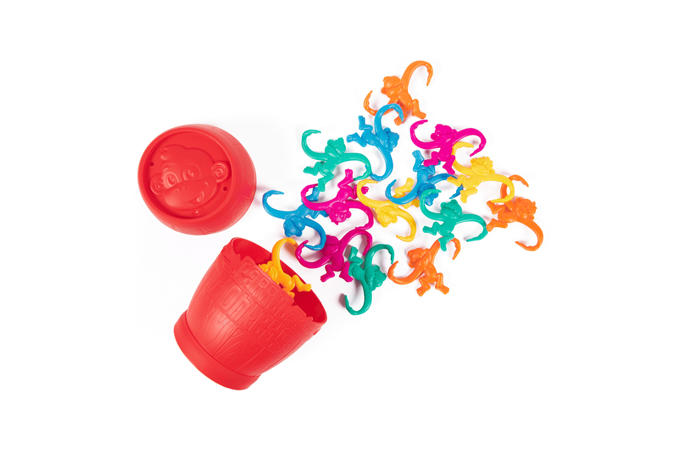 K.I.D. Toys Inc. Barrel of Monkeys Game