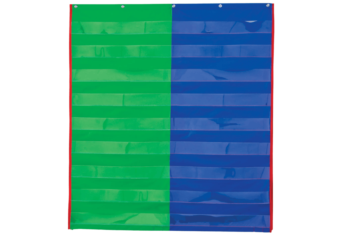 Playwell 2- & 4-Column Double-Sided Pocket Chart