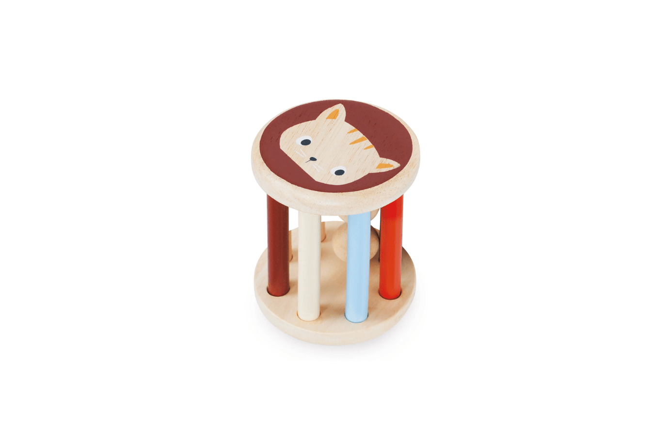 Rolling Kitten Rattle