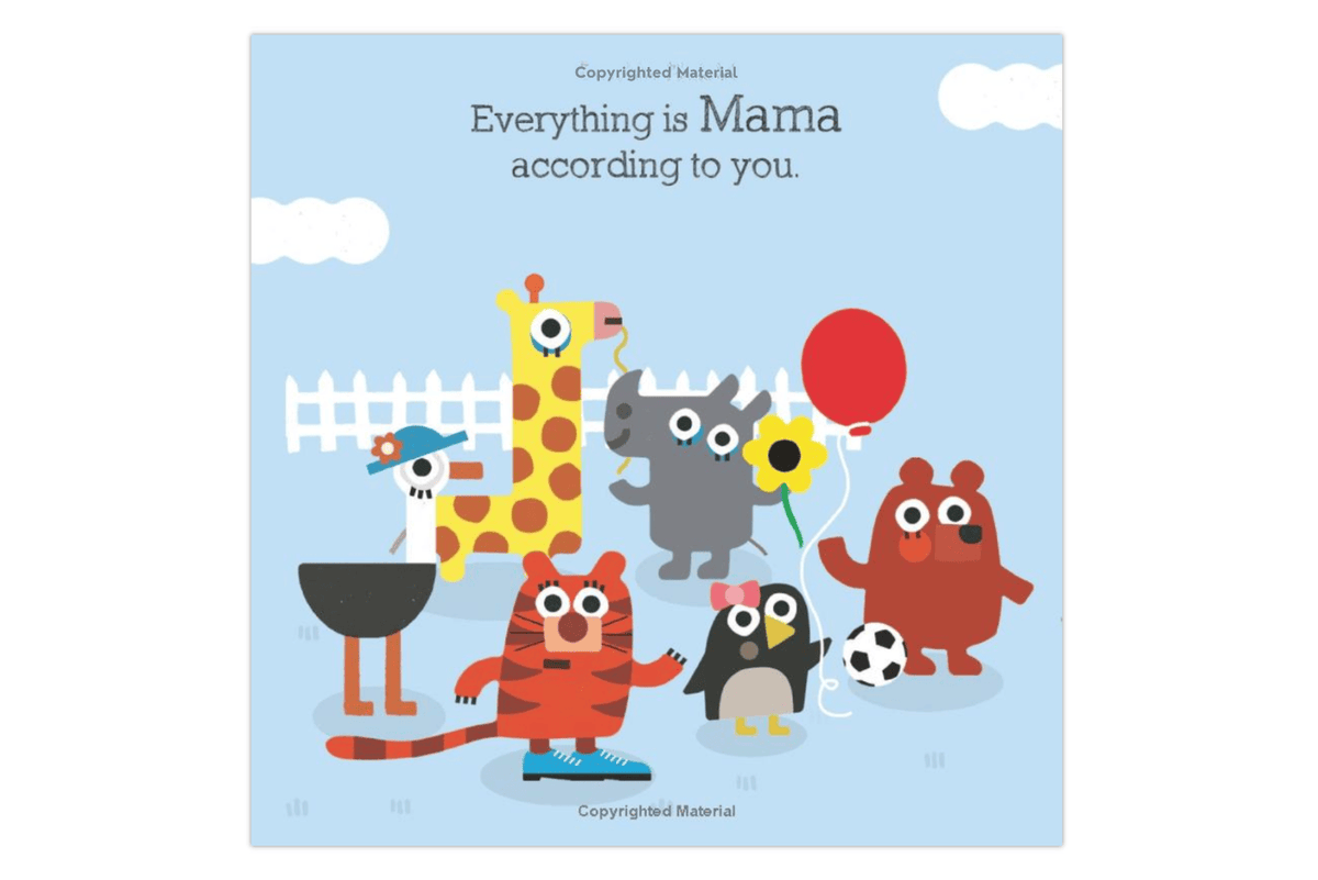 Raincoast Books Everything Is Mama [BOARD BOOK]