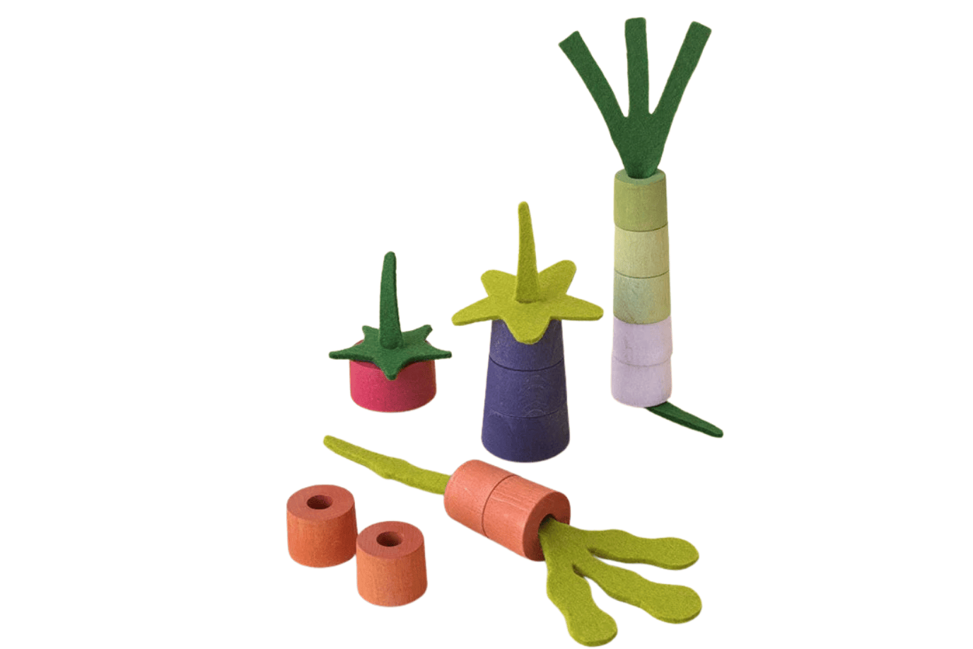 Fire the Imagination Let Them Grow Veggies Threading Activity