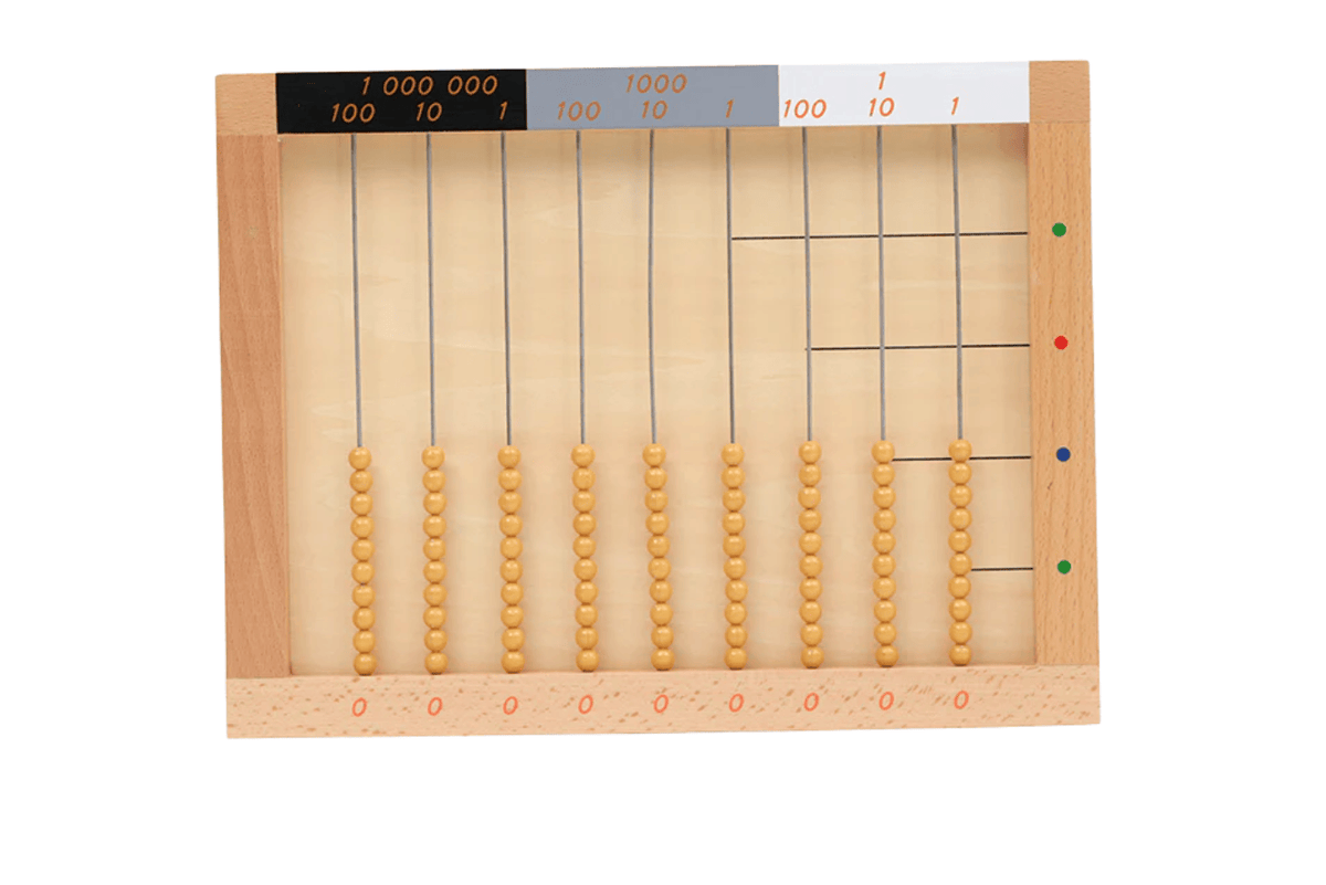 Adena Montessori Flat Bead Frame
