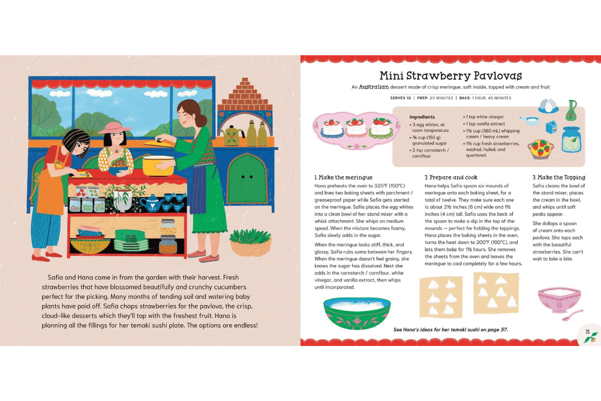 Barefoot Books Ramadan on Rahma Road A Recipe Storybook [HARDCOVER]