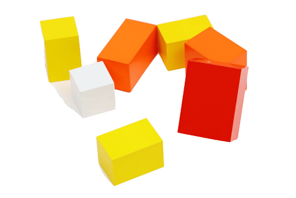 Adena Montessori Arithmetic Trinomial Cube