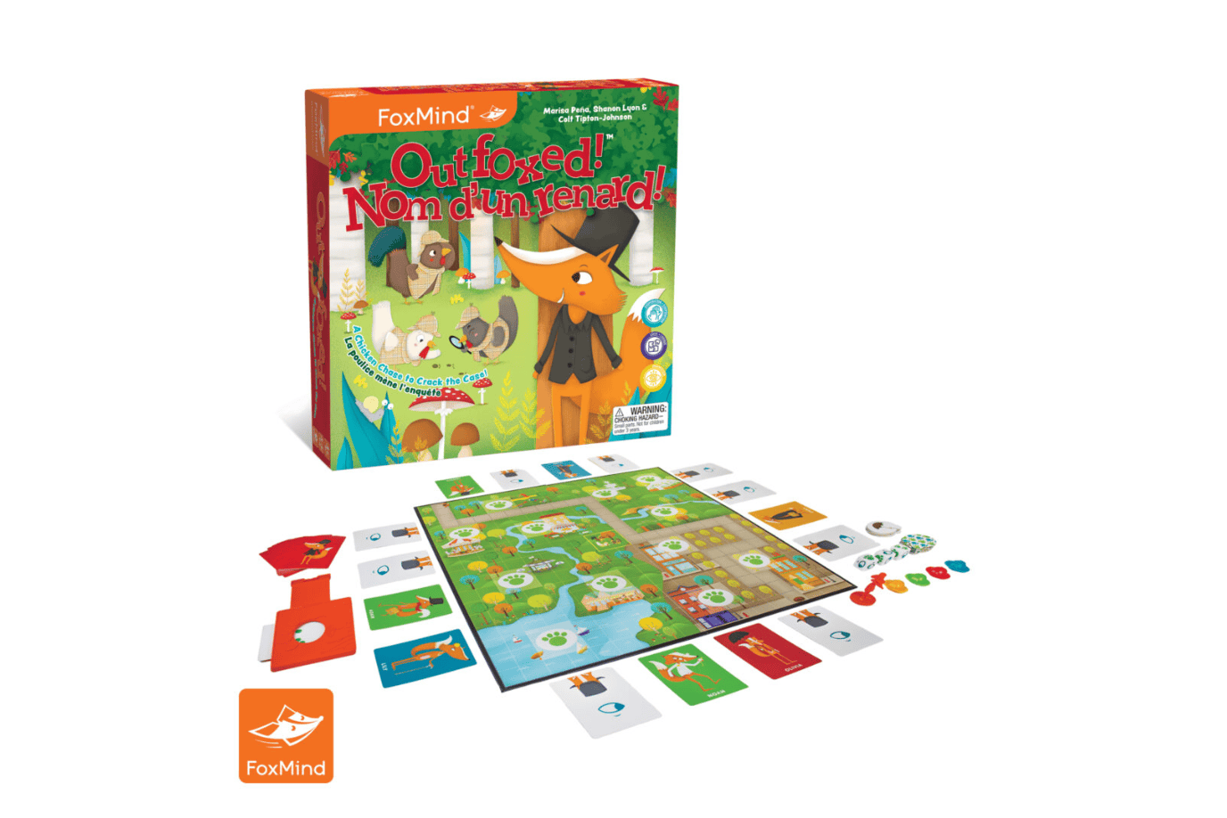FoxMind Outfoxed Game [Ages 5+]