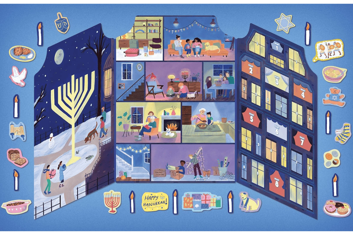 Raincoast Books Sticker Countdown: Hanukkah