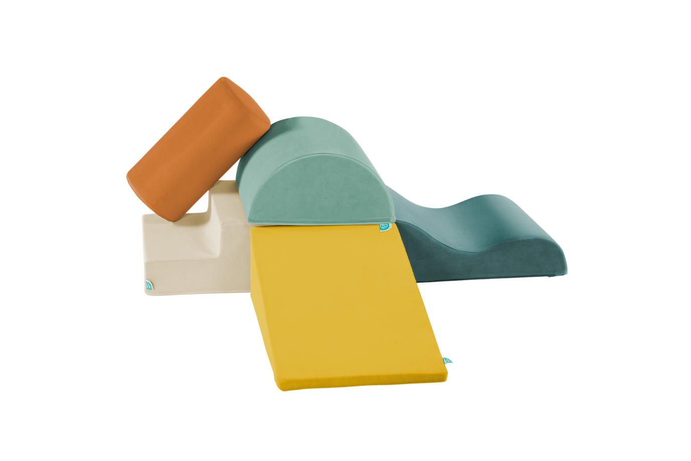 K.I.D. Toys Inc. WonderShapes - 5-Piece Sensory Foam Playset