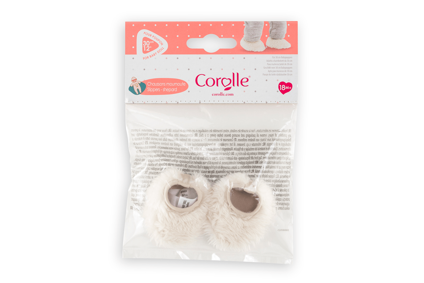 K.I.D. Toys Inc. Slippers - Shepard Corolle Doll Shoes - For 30cm (12") Dolls